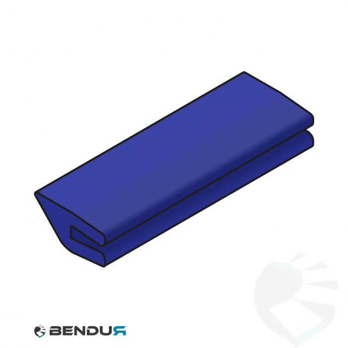 Extruded plastic neck guide profile | 12