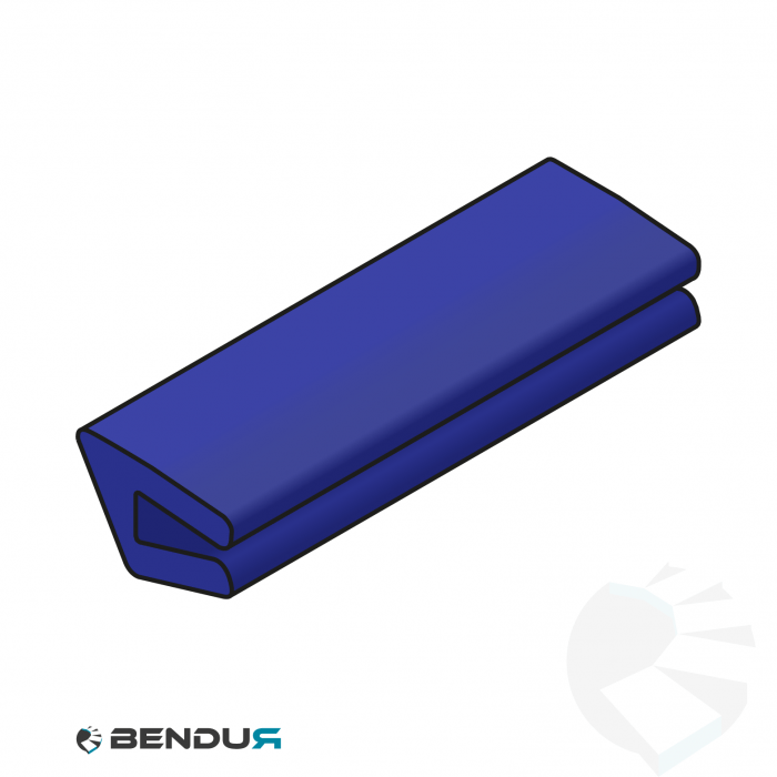 Extruded plastic neck guide profile | 12