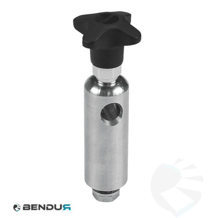 Stainless steel adjustable large head + pa knob