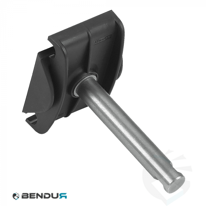 Plastic side guide clamp double w=56 for round bar Ø12 Plastic side guide clamp double w=56 for round bar Ø12