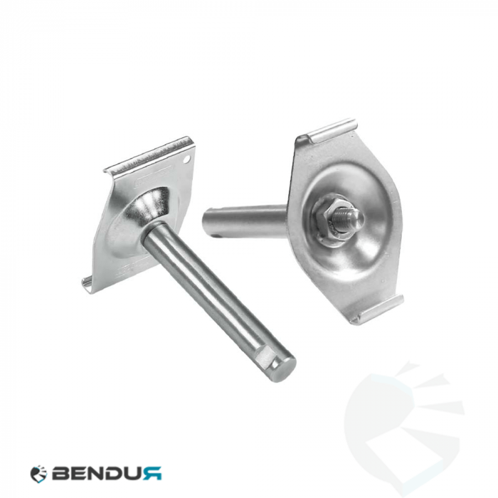 Stainless steel side guide clamp for guide h=78 | ss rod | M10x23 straight application Stainless steel side guide clamp for guide h=78 | ss rod | M10x23 straight application