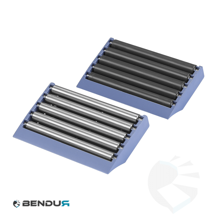 Plastic transfer module l=115 | type C - 5 rows ss roller - blue Plastic transfer module l=115 | type C - 5 rows ss roller - blue