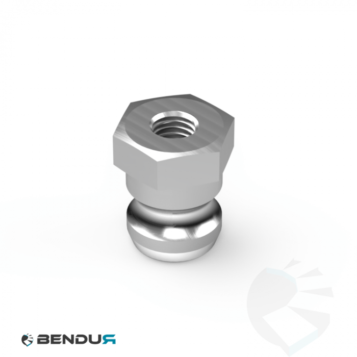 ConveyorBricks Tube plug with right handed thread ø20x1 | M10 ConveyorBricks Tube plug with right handed thread ø20x1 | M10