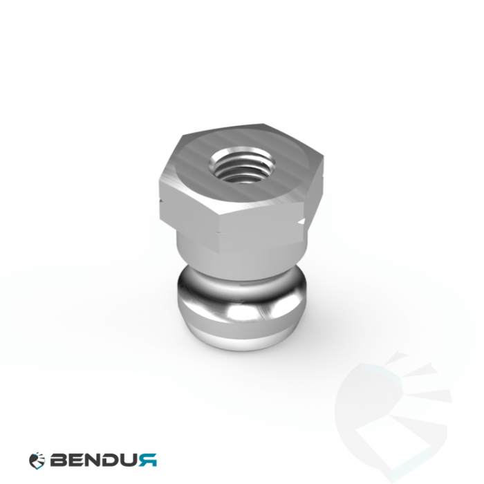 ConveyorBricks Tube plug with left handed thread ø20x1 | M10 ConveyorBricks Tube plug with left handed thread ø20x1 | M10