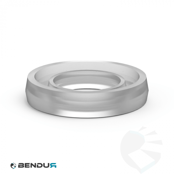 Anti-slip plate for bell foot base - natural opal Anti-slip plate for bell foot base - natural opal