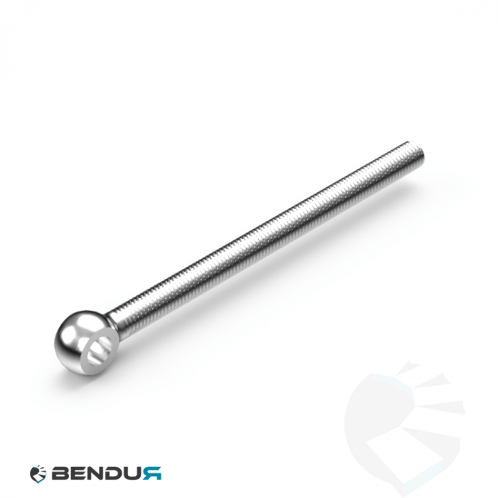 Eye bolt zps with fully left handed thread | DIN 444 lb - 8.8 - M10x150 Eye bolt zps with fully left handed thread | DIN 444 lb - 8.8 - M10x150