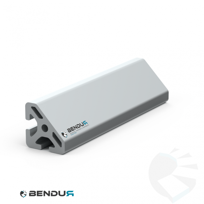 Aluminium angle profile slot 8 | 40x40 45° - ISB Aluminium angle profile slot 8 | 40x40 45° - ISB
