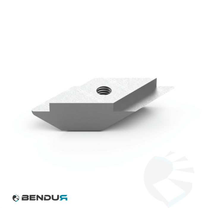 Rhombus T-slot nut BSB - slot 8 | 15.0x7.9 - 1.8 Rhombus T-slot nut BSB - slot 8 | 15.0x7.9 - 1.8