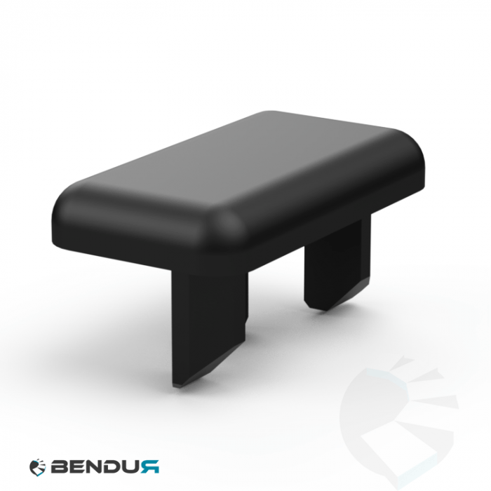 Plastic cover cap for BSB profile - slot 8 | 11x20 Plastic cover cap for BSB profile - slot 8 | 11x20