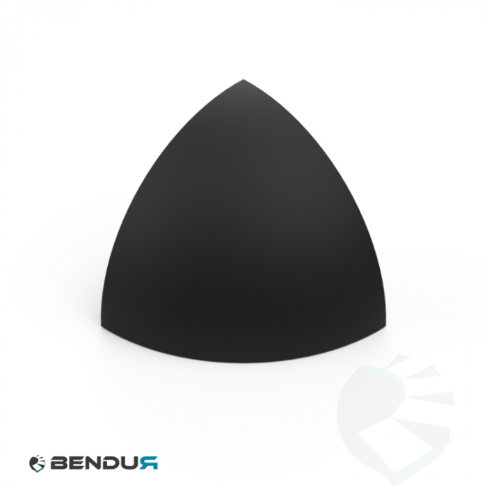 Plastic cover cap for 3-way corner connector BSB | round 45 Plastic cover cap for 3-way corner connector BSB | round 45
