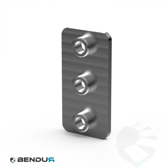 ConveyorBricks Support mounting clamp plate | Type 1 ConveyorBricks Support mounting clamp plate | Type 1