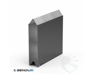 Aluminium tautliner sideboard profile | 112.5x25 - Type 1