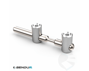 Central quick connector bendable BSB | end to end - slot 8