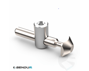 Central quick connector bendable BSB | end to slot - slot 8