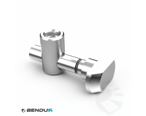 Central quick connector 90&deg; BSB - slot 8/10 | 7.1x40.0