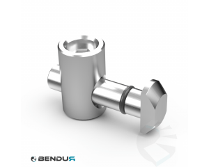 CENTRAL QUICK CONNECTOR 0&deg; BSB - SLOT 10 | 9.8x45.5