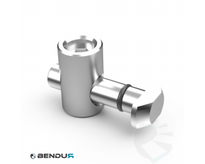 CENTRAL QUICK CONNECTOR 90&deg; BSB - SLOT 10 | 9.8x45.5