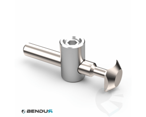 Central quick connector bendable BSB | end to slot - slot 10