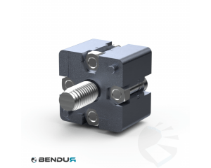 End-connector BSB + assembly set - slot 10 | 40x40