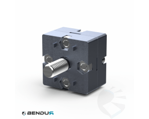 End-connector BSB + assembly set - slot 10 | 45x45