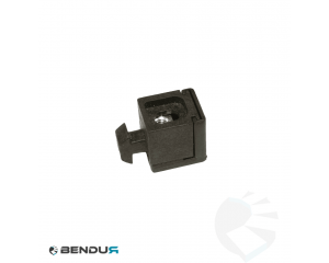 Panel fixation block 20 BSB - slot 10 | 20x20x24 - M6