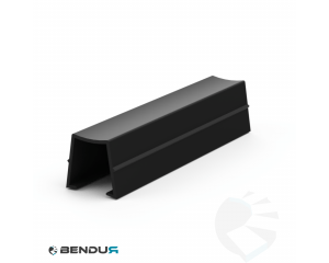 Kunststof afdek- en reductieprofiel BSB - sleuf 10 | 2 - 6 mm - l=2mtr