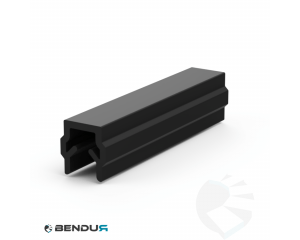 Kunststof afdek- en reductieprofiel ISB - sleuf 5 | 2 - 3 mm - l=2mtr