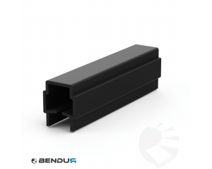 Kunststof afdek- en reductieprofiel ISB - sleuf 6 | 2 - 3.5 mm - l=2mtr