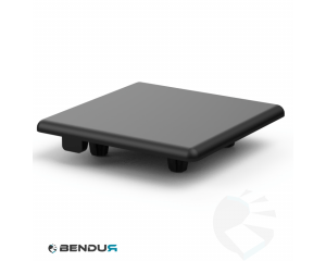 Kunststof afdekkap voor ISB profiel - sleuf 5 | 40x40