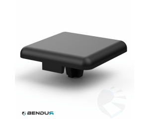 Kunststof afdekkap voor BSB profiel - sleuf 8 | 30x30