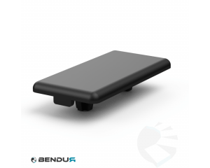 Kunststof afdekkap voor BSB profiel - sleuf 8 | 30x60