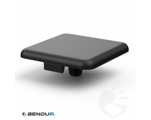 Kunststof afdekkap voor ISB profiel - sleuf 6 | 30x30