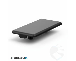 Kunststof afdekkap voor ISB profiel - sleuf 6 | 30x60