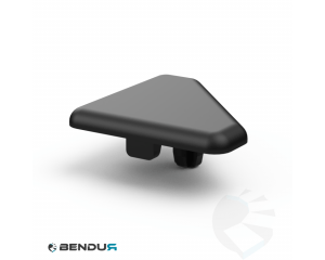 Kunststof afdekkap voor ISB profiel - sleuf 6 | 30x30 45°