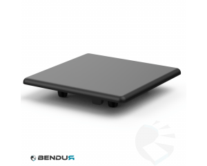 Kunststof afdekkap voor ISB profiel - sleuf 6 | 60x60