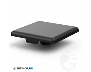 Plastic cover cap for BSB profile - slot 10 | 40x40