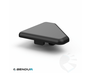 Plastic cover cap for ISB profile - slot 8 | 40x40 45&deg;