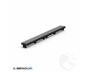 Kunststof afdekkap voor ISB profiel - sleuf 8 | 16x160