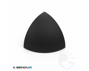 Plastic cover cap for 3-way corner connector ISB | round 20