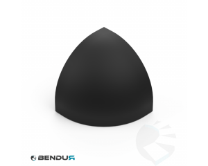 Plastic cover cap for 3-way corner connector BSB | round 30