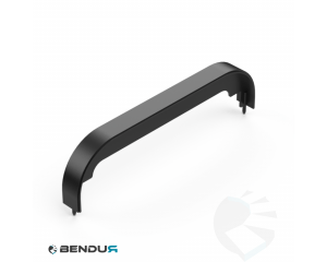 Plastic handle cover cap - black | 160