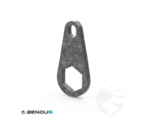 ConveyorBricks Curve torque bracket with hexagon 11 for curve segments