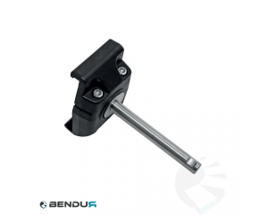 Plastic side guide clamp for guide h=87