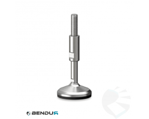 Stelvoet hygi&euml;nisch met overgoten voet basis - &Oslash;80 + ar