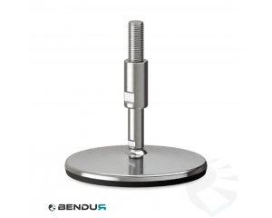 Stelvoet hygi&euml;nisch met overgoten voet basis - &Oslash;180 + ar