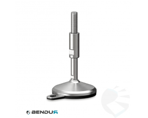 Stelvoet hygi&euml;nisch met overgoten voet basis + fg - &Oslash;105 + ar