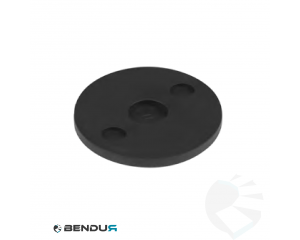 Anti-slip plate for leveling feet - nbr