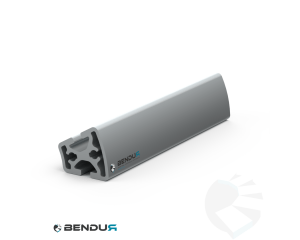 Aluminium profile slot 8 | R40/80-30° - ISB