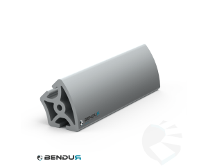 Aluminium profile slot 8 | R40/80-45° - ISB