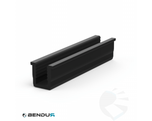 Plastic reduction profile BSB - slot 10 | 6 mm - l=2mtr